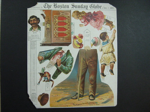 Organ Grinder and Monkey - Boston Globe