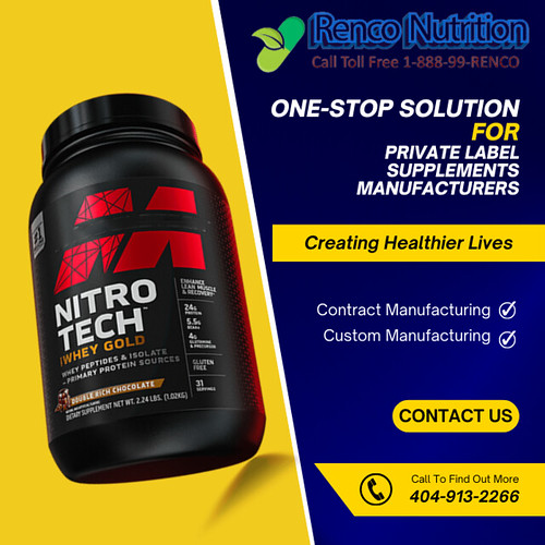 Are you looking for a reliable and trustworthy private label supplements manufacturer