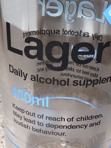 Lager supplement glass